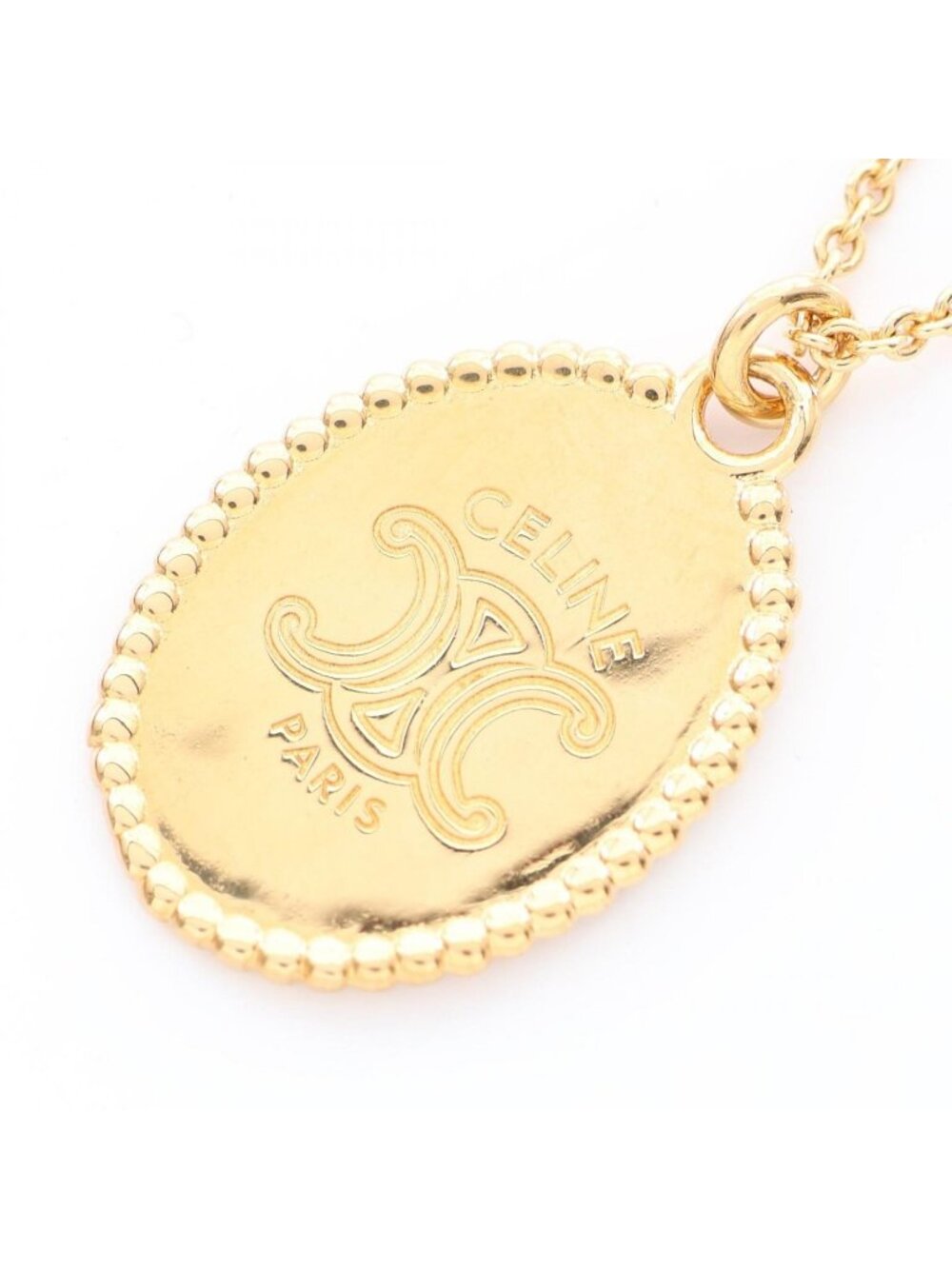 Celine Necklace Triomphe Medal